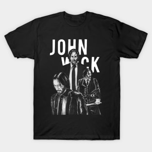 Keanu Reeves in the John Wick! T-Shirt